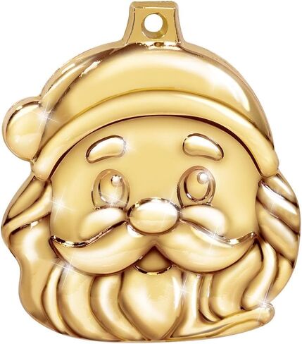 Santa Medals 10 Pack – 2" Gold Holiday Award Medals for Christmas Parties, Winter Events, Holiday Awards, Christmas Game Prizes, and Holiday Contests in Saudi Arabia