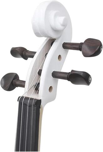 مجموعة كمان احترافية للعب 4/4 كمان كهربائي للكبار المبتدئين لوحة جانبية من خشب القيقب in Kuwait