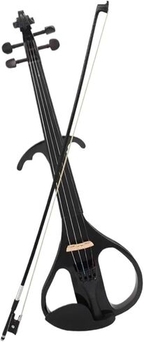 مجموعة كمان احترافية 1/4 كمان كهربائي من الخشب الصلب مناسبة للبالغين in Kuwait