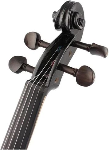 مجموعة كمان احترافية 1/4 كمان كهربائي من الخشب الصلب مناسبة للبالغين in Kuwait