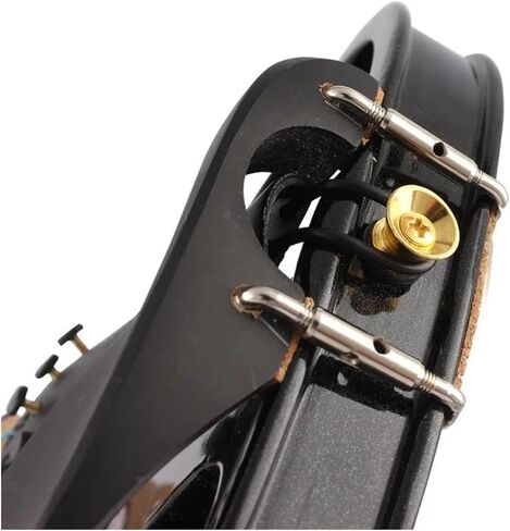 مجموعة كمان احترافية 1/4 كمان كهربائي من الخشب الصلب مناسبة للبالغين in Kuwait