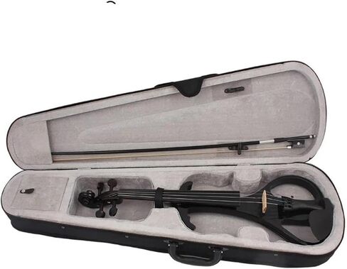 مجموعة كمان احترافية 1/4 كمان كهربائي من الخشب الصلب مناسبة للبالغين in Kuwait