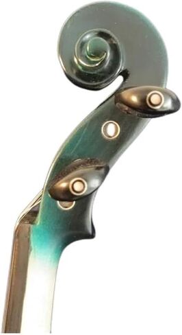 مجموعة كمان احترافية باللونين الأزرق والأسود بحجم كامل كهربائي 4/4 كمان أصلي صوت جيد in Kuwait