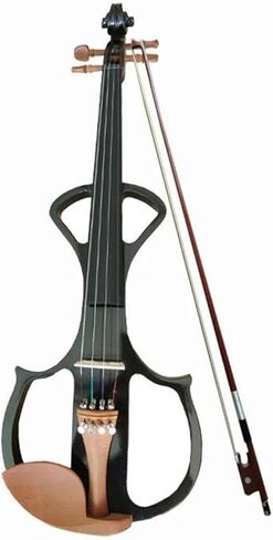 مجموعة كمان احترافية كمان كهربائي 4/4 أداة خشب العناب أداء احترافي مع القوس البرازيلي in Kuwait