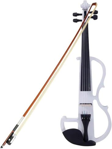 طقم كمان احترافي كمان كهربائي حجم كامل 4/4 خشب ابيض in Kuwait