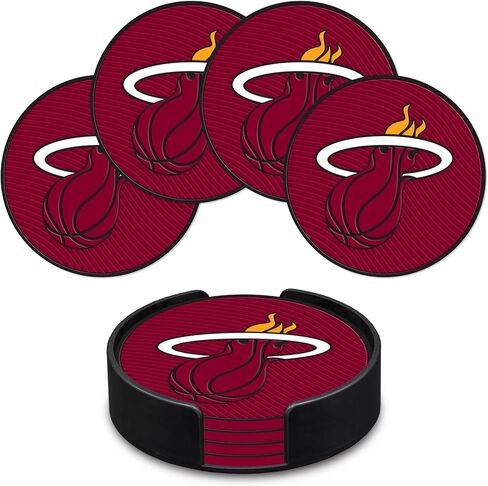 مفضلات كلاسيكية قياسية من Rico Industries NBA لكرة السلة: مجموعة قواعد أكواب PVC (4 عبوات) in Saudi Arabia