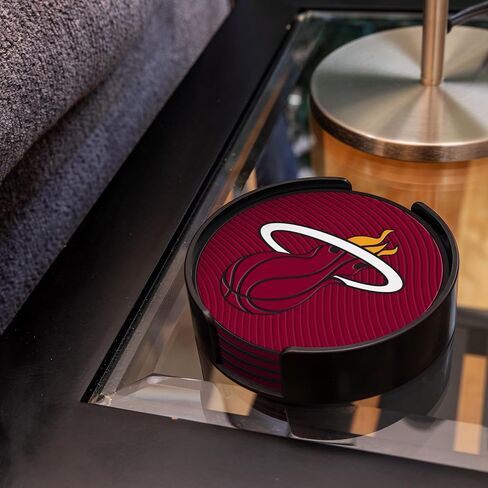 مفضلات كلاسيكية قياسية من Rico Industries NBA لكرة السلة: مجموعة قواعد أكواب PVC (4 عبوات) in Saudi Arabia