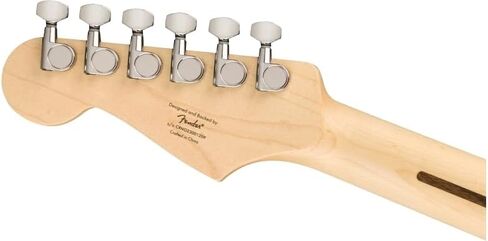 جيتار كهربائي Squier by Fender Limited Edition Sonic® Stratocaster® HSS، لوحة أصابع من خشب القيقب، بيك جارد أبيض، فوق بنفسجي in Saudi Arabia