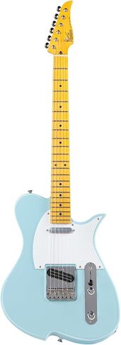 جيتار كهربائي Vola Vasti MC Candy Apple Red Gloss مصنوع يدويًا في اليابان MIJ Gotoh Bridge Gotoh قفل موالف 6 سلاسل رقبة C حديثة لجميع المستويات in Kuwait