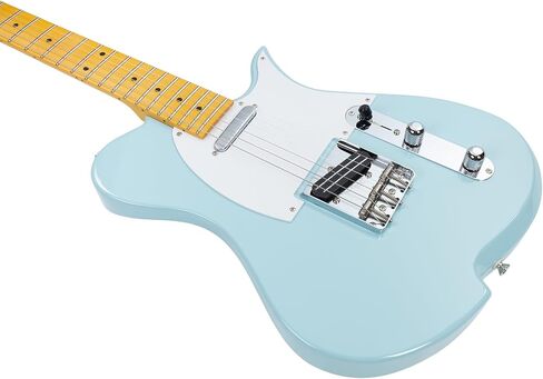 جيتار كهربائي Vola Vasti MC Candy Apple Red Gloss مصنوع يدويًا في اليابان MIJ Gotoh Bridge Gotoh قفل موالف 6 سلاسل رقبة C حديثة لجميع المستويات in Kuwait