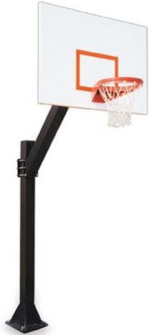 First Team Legend Playground-BP Steel In Ground Fixed Height Basketball System44; Purple in Saudi Arabia