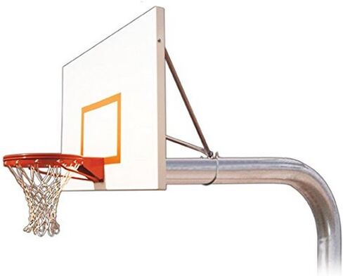 First Team Tryant Playground Steel In Ground Fixed Height Basketball System44; Grey in Saudi Arabia
