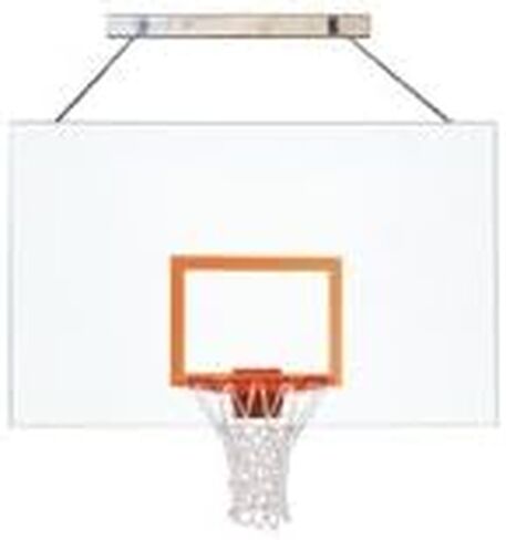 First Team SuperMount80 Magnum Steel Wall Mounted Basketball System44; Columbia Blue in Saudi Arabia