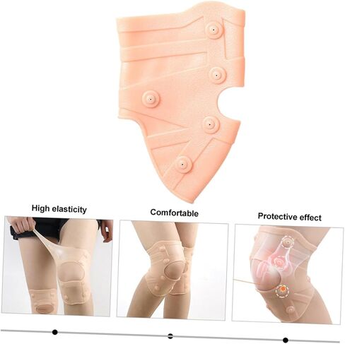 PartyKindom Ergonomic Design Magnetic Knee Wrap for Outdoor Sports Comfortable Patella Protection for Running Cycling and More in Saudi Arabia