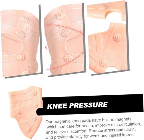 PartyKindom Ergonomic Design Magnetic Knee Wrap for Outdoor Sports Comfortable Patella Protection for Running Cycling and More in Saudi Arabia