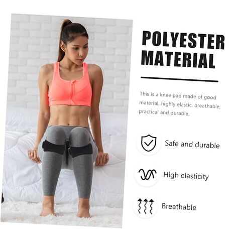 2Pcs Breathable Knee Wraps Lightweight Knee Protective Covers for Fitness Basketball and Running Durable Compression Support for in Saudi Arabia