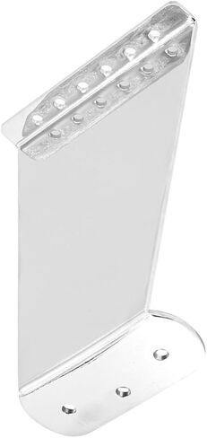 Yardwe 6 Strings Guitar Bridge Tailpiece for String Jazz Electric Guitar Durable Replacement Part for Enhanced Performance Stylish Design for Comfortable Playing Experience in Saudi Arabia