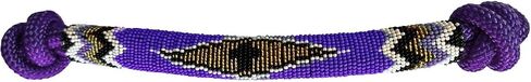 Nylon Horse Size Cowboy Knot Rope Halter with Beaded Cross Nose and Removable Lead in Saudi Arabia