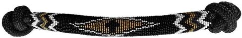 Nylon Horse Size Cowboy Knot Rope Halter with Beaded Cross Nose and Removable Lead in Saudi Arabia