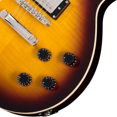Epiphone مستوحاة من جيبسون ليه بول تريبيوت بلس، انفجار الأبنوس in Saudi Arabia