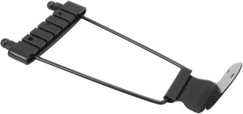 قطع غيار Acouto Guitar Trapeze Tailpiece B فضية لجيتار كهربائي 6 St مع مسامير (فضي) in Saudi Arabia