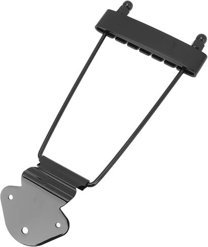 قطع غيار Acouto Guitar Trapeze Tailpiece B فضية لجيتار كهربائي 6 St مع مسامير (فضي) in Saudi Arabia