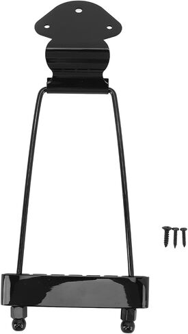 قطع غيار Acouto Guitar Trapeze Tailpiece B فضية لجيتار كهربائي 6 St مع مسامير (فضي) in Saudi Arabia