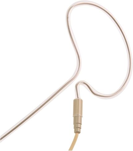 Replacement Single Earset Headworn Microphone for Shure BLX14R/MX53 Wireless Microphone System, Omnidirectional Condenser, Mini ta4f 4 Pins XLR Connector, Tan in Saudi Arabia