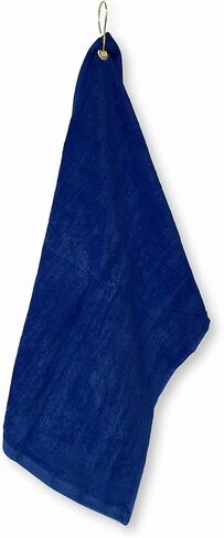 Personalized Women's Golf Bag Towel with Embroidered Name (Navy - Embroidered Name Woman) in Saudi Arabia