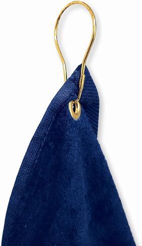 Personalized Women's Golf Bag Towel with Embroidered Name (Navy - Embroidered Name Woman) in Saudi Arabia