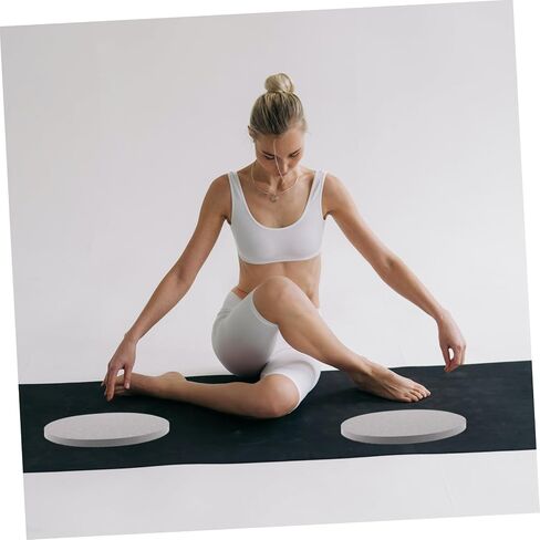 Yardwe 2Pcs Thick Knee Pads for Fitness Durable Workout Kneeling Cushion Comfortable Yoga and Exercise Pads Multi Functional Elbow Knee Support for Home and Gym in Saudi Arabia