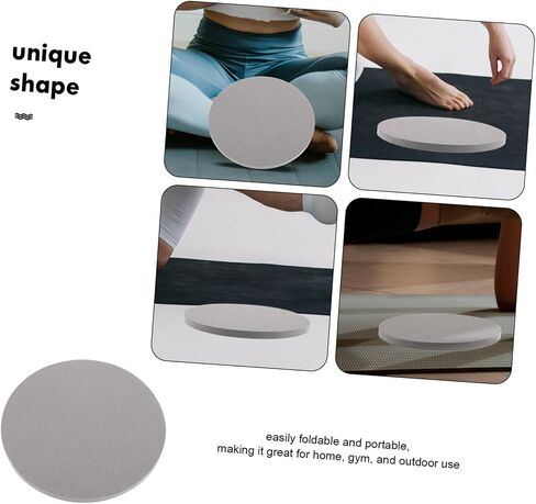 Yardwe 2Pcs Thick Knee Pads for Fitness Durable Workout Kneeling Cushion Comfortable Yoga and Exercise Pads Multi Functional Elbow Knee Support for Home and Gym in Saudi Arabia