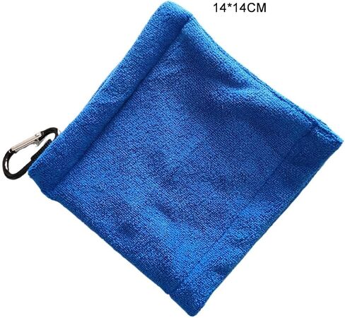 Golf Towel, Microfiber Towel, Golf Bag with D-Clip in Saudi Arabia