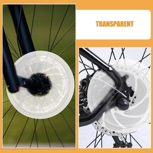 POPETPOP 6pcs Bike Chain Guard Protector Plastic Flywheel Cover for Road Folding Bikes Sturdy Sprocket Guard in Saudi Arabia
