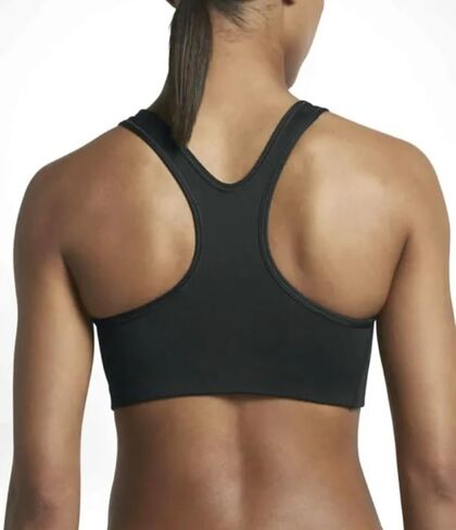 Nike Pro Women Medium Support Classic Swoosh Training Bra Black in Saudi Arabia