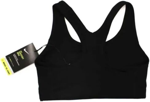 Nike Pro Women Medium Support Classic Swoosh Training Bra Black in Saudi Arabia