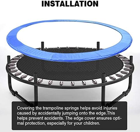 Trampoline Spring, Trampoline Accessories,Trampoline Replacement Safety Pad Trampoline Pad Trampoline Accessories Spring Cover Long-Lasting Cover Padding Pads in Saudi Arabia