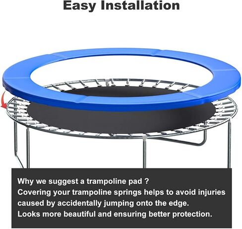 Trampoline Spring, Trampoline Accessories,Trampoline Safety Mat, Trampoline Replacement Safety Pad Trampoline Accessories Spring Cover in Saudi Arabia