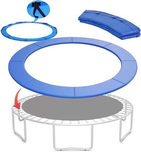 Trampoline Spring, Trampoline Accessories,Trampoline Replacement Safety Pad Spring Cover Fits for Round Frames Blue Trampoline Padding in Saudi Arabia