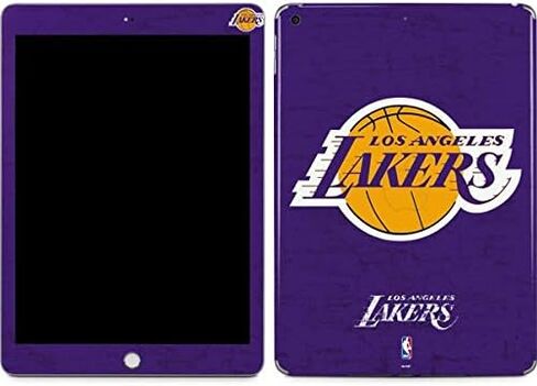 Skinit Decal Tablet Skin Compatible with iPad 9.7in (2018) - Officially Licensed NBA Los Angeles Lakers Purple Primary Logo Design in Saudi Arabia