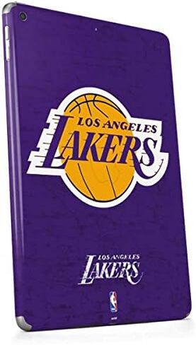 Skinit Decal Tablet Skin Compatible with iPad 9.7in (2018) - Officially Licensed NBA Los Angeles Lakers Purple Primary Logo Design in Saudi Arabia