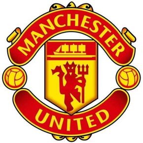 decals Set of 3 - Manchester United Soccer Stickers in Kuwait