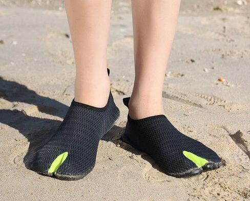 Barefoot Aqua Socks Quick-Dry Water Shoes Fishing Swim Shoes Clip-On Split-Toe in Saudi Arabia