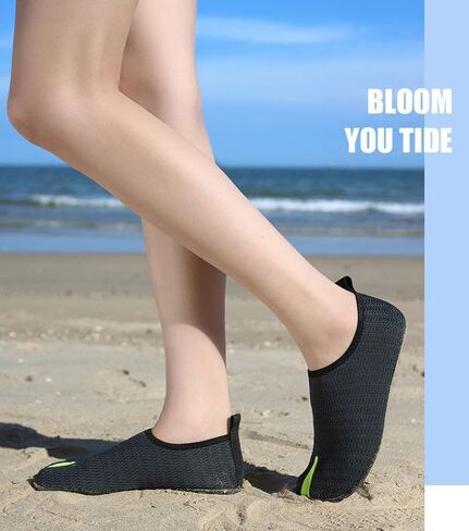 Barefoot Aqua Socks Quick-Dry Water Shoes Fishing Swim Shoes Clip-On Split-Toe in Saudi Arabia