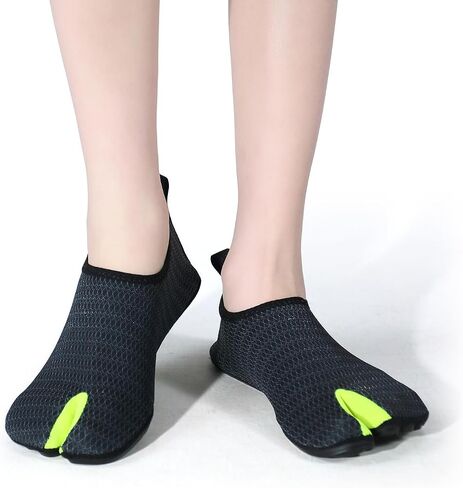 Barefoot Aqua Socks Quick-Dry Water Shoes Fishing Swim Shoes Clip-On Split-Toe in Saudi Arabia