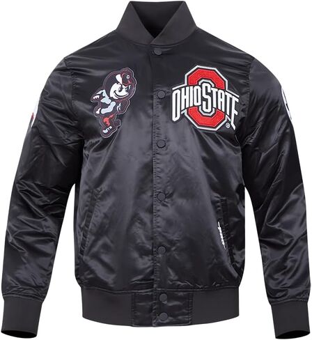 سترة Pro Standard للرجال COLLEGE CLASSIC CHENILLE SATIN JACKET in Saudi Arabia