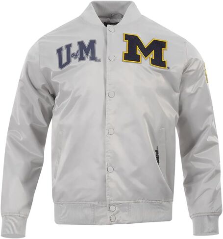 سترة Pro Standard للرجال COLLEGE CLASSIC CHENILLE SATIN JACKET in Saudi Arabia