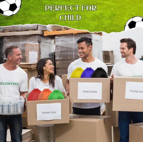 Soulchen 36 Pack Operation Christmas Item Bulk Include 12 Set Deflated Size 5 Soccer Balls with Pumps 12 Set Mini Fishing Kits 12 Drawstring Backpack for Christian Charity Donation Gifts in Saudi Arabia