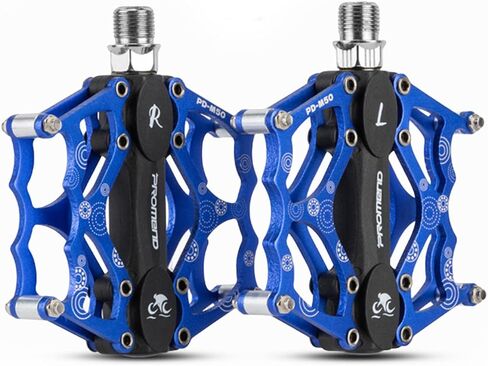 ‌Ultralight CNC Bike Pedals - Sealed Bearings Mountain/BMX/Road Pedals with Non-Slip Surface & 9/16" Chrome-Molybdenum Steel Spindle for MTB/Gravel/Cyclocross Bikes in Saudi Arabia