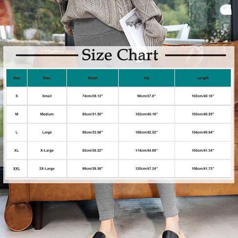 Yes I'm Still Cold-Me 24:7 Fleece Lined Leggings for Women High Waist Thermal Tights Casual Slim Warm Winter Trousers in Saudi Arabia